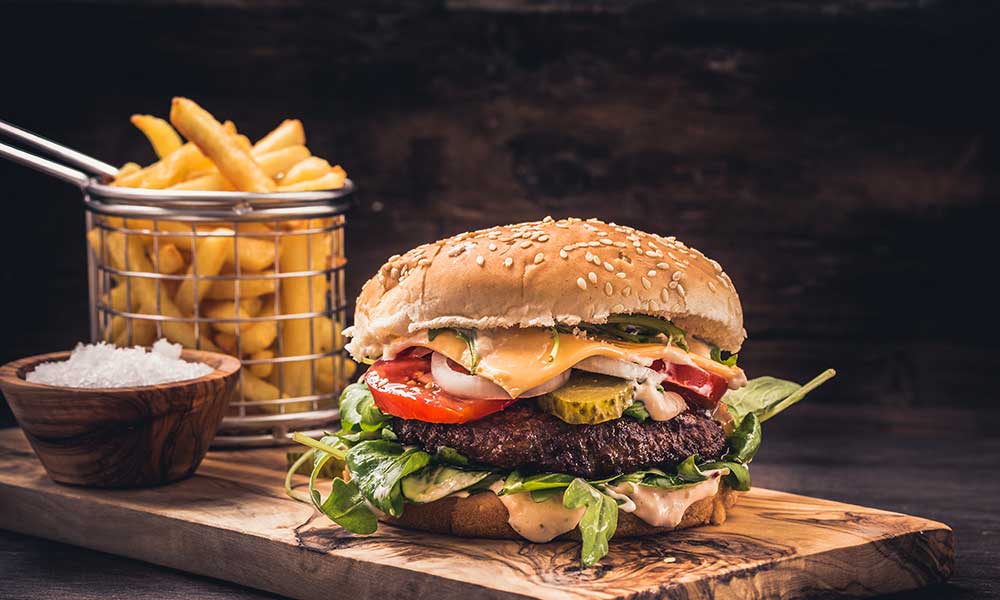 Nos burgers à emporter - L'Évidence Saint-Jeannet